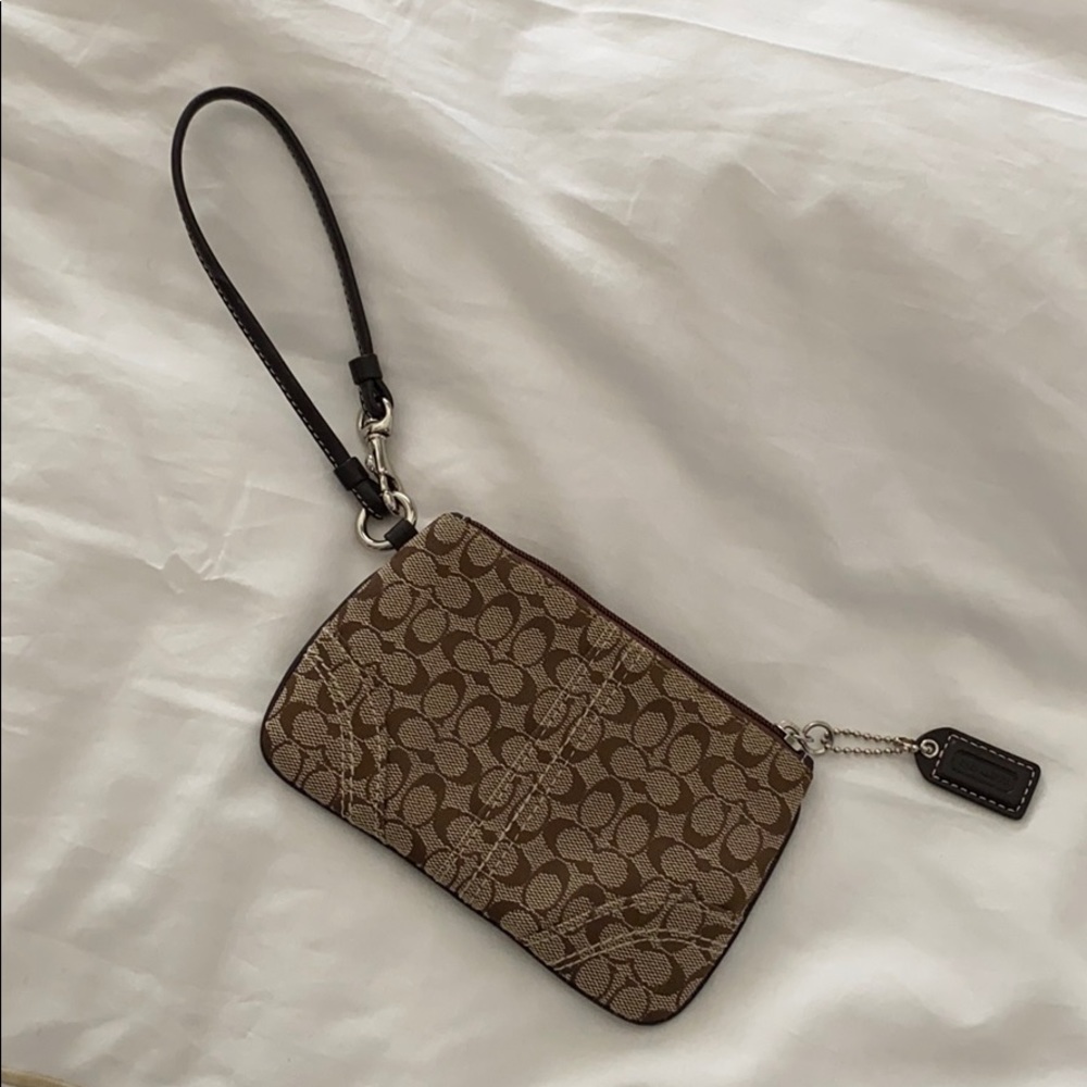 Coach wristlet